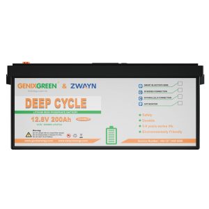 2.56kWh 12.8V 200Ah JLS-12200FP LiFePO4 DEEP CYCLE  Lead-acid battery to lithium battery