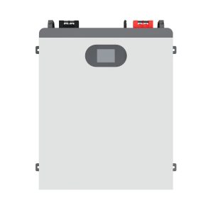 5.12kWh ES-BOX39 51.2V 100Ah Wall mounted or Floor Standing WiFi remote monitoring energy storage Lithium battery